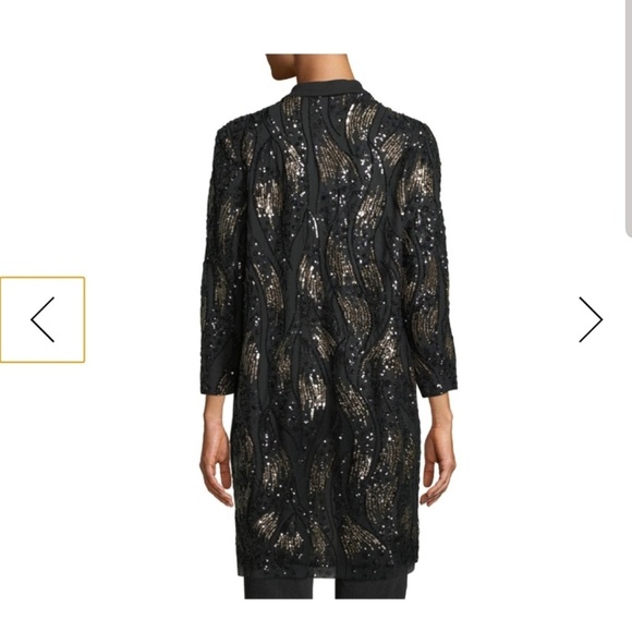 Misook Sequin Long Duster - Picture 4 of 7
